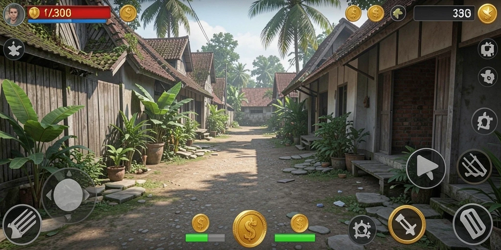 Tema permainan yang beragam dan menarik.