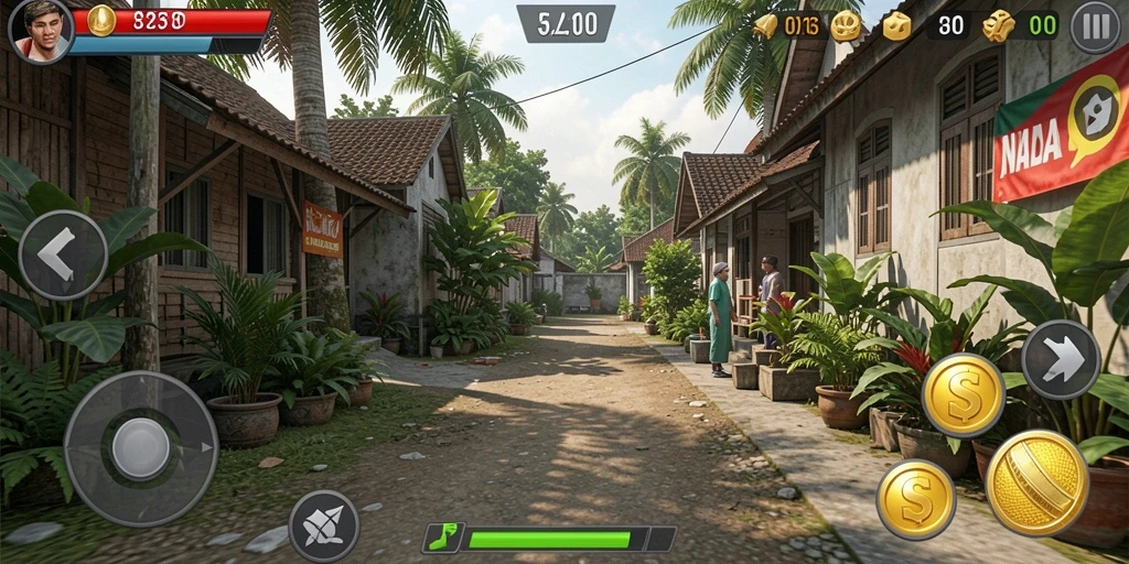 Karakter dengan kemampuan unik siap membantu petualangan.
