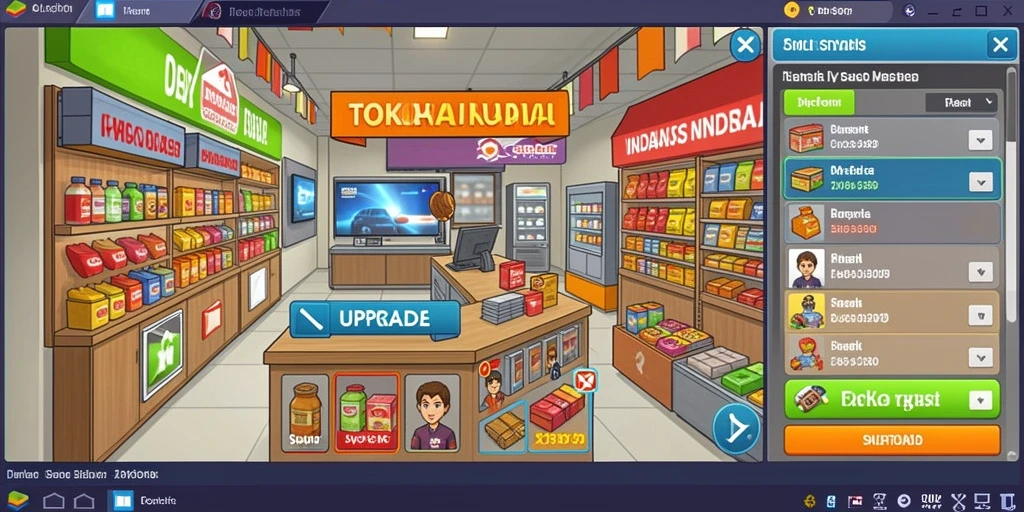 Tampilan antarmuka yang intuitif dan menarik.