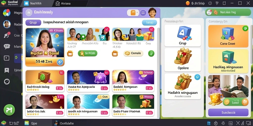 Berbagai tantangan menarik di setiap level.