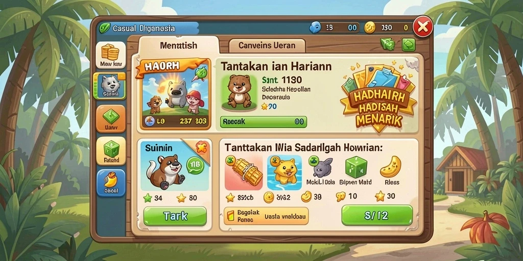 Pemenang berbagai tantangan menarik.