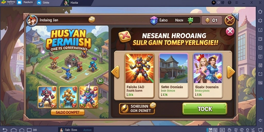 Komunitas aktif yang mendukung setiap pemain.