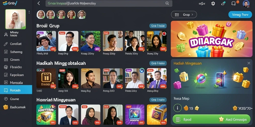 Desain karakter yang menarik dan beragam pilihan.