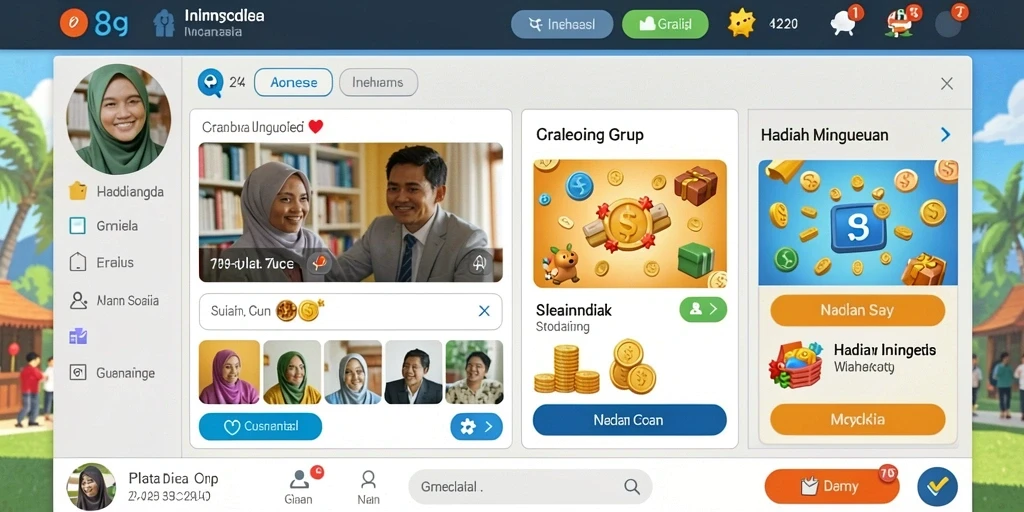 Tangkapan layar ketiga menunjukkan leaderboard pemain.