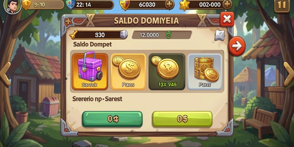 Gameplay yang seru dan penuh tantangan.