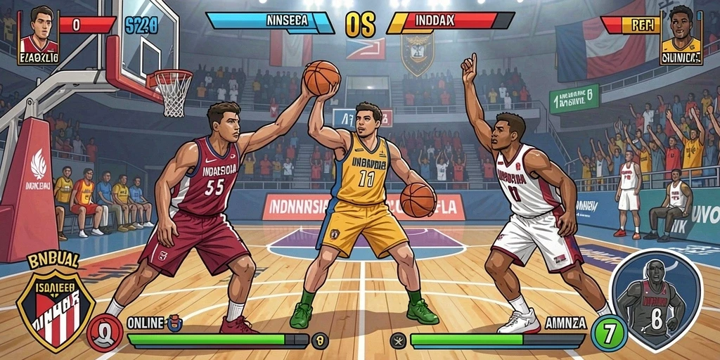 Tangkapan layar dari mode multiplayer yang seru.