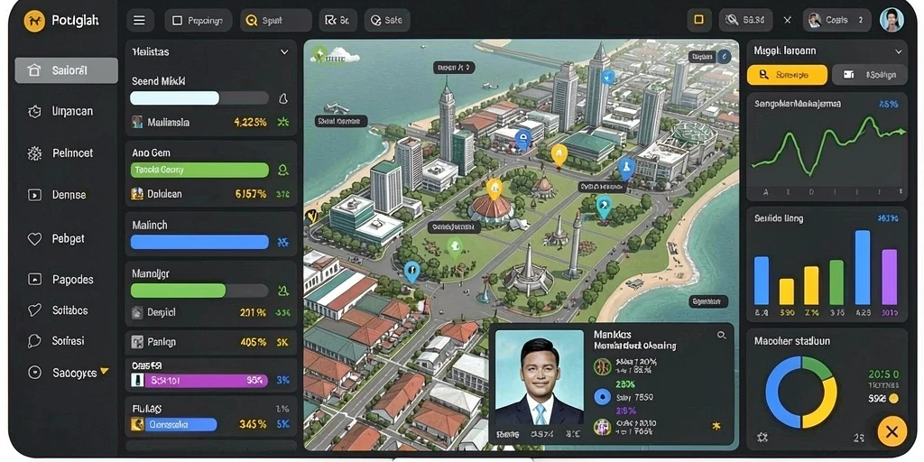 Fitur sosial untuk berbagi pengalaman bermain.