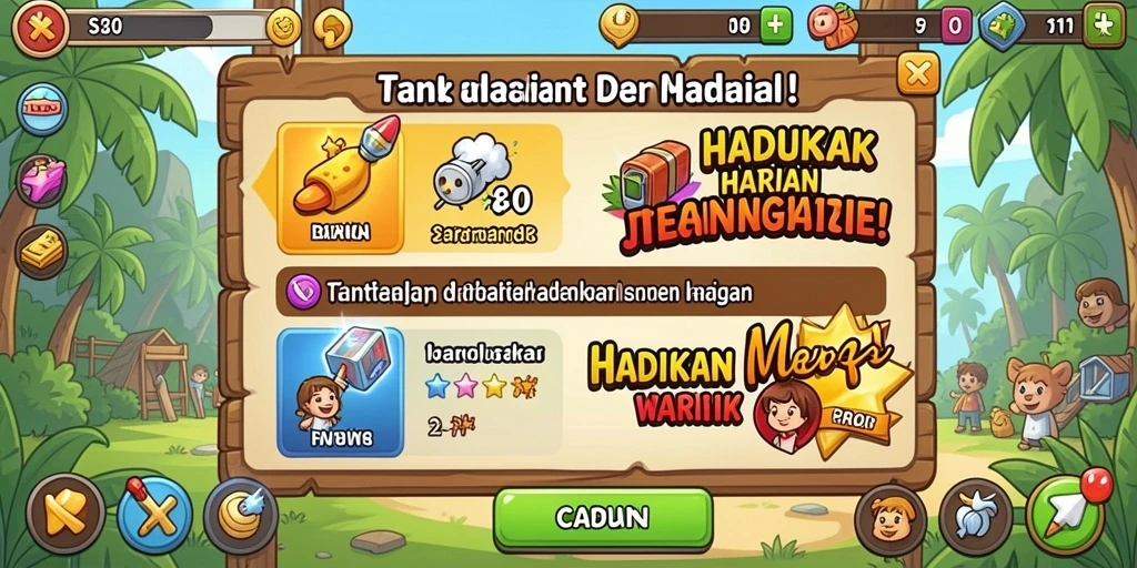 Tantangan level baru yang semakin menegangkan.