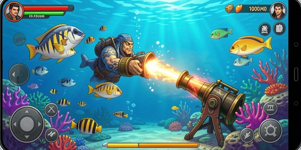 Gameplay seru dengan grafik yang memukau dan interaktif.